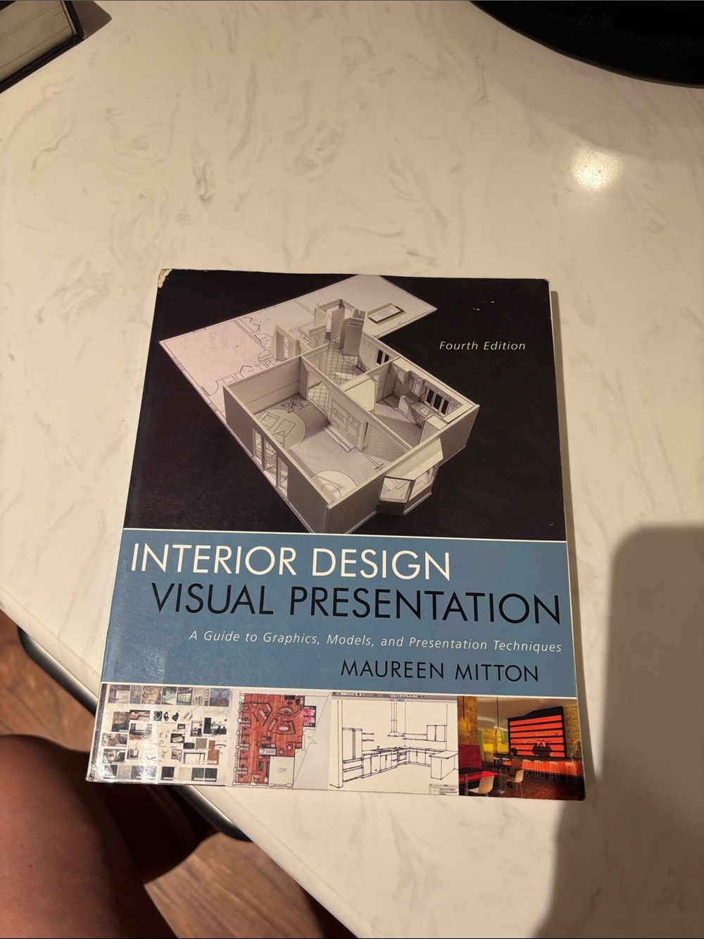 Maureen Mitton Interior Design Visual Presentation - Blue Cover